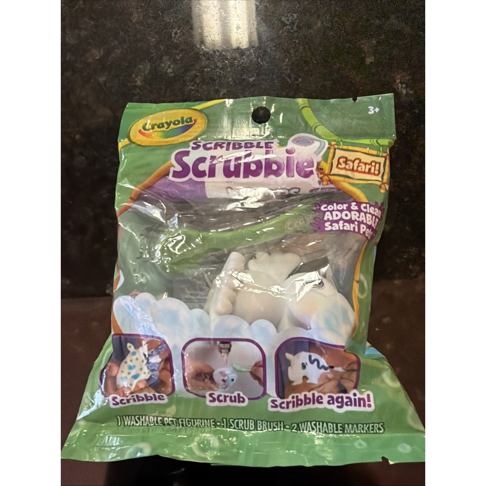Crayola Scribble Scrubbie Safari Animals Pets MAKENA‎ bird
